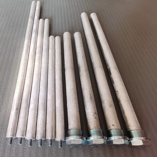 Ánodo de magnesio de alta calidad para protección catódica